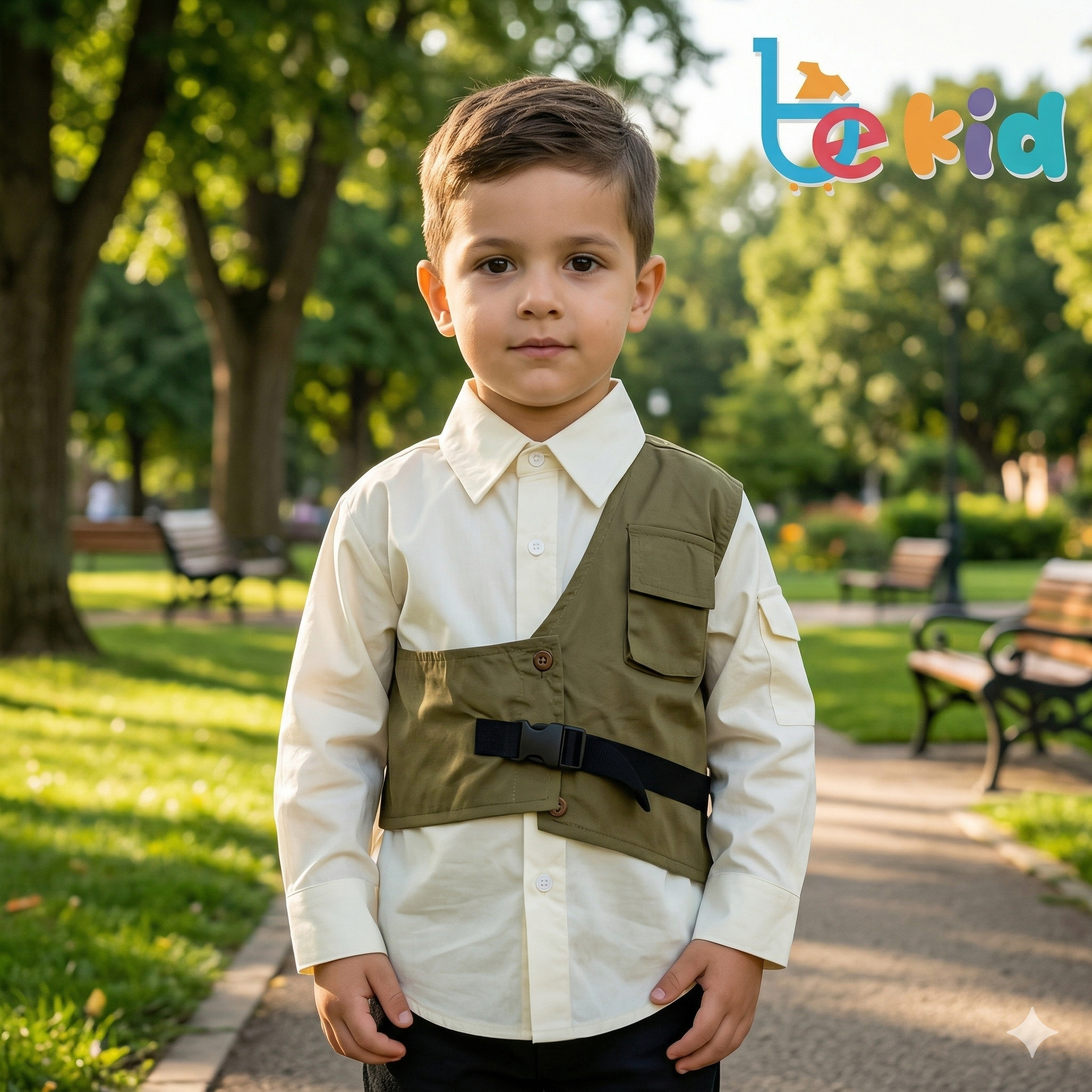 Safari Utility Vest-Shirt